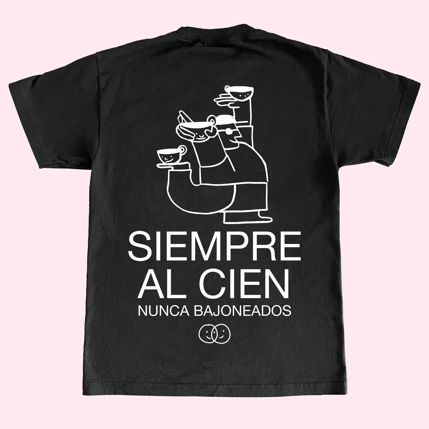 "Siempre al cien" Black T-Shirt