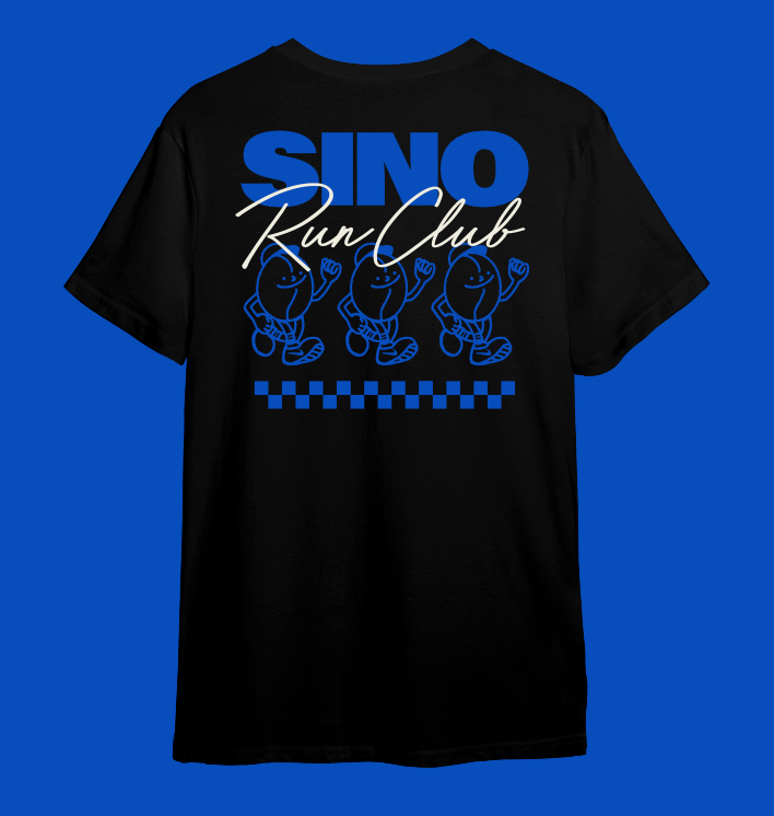 "SinoRunClub" T-Shirt - Negra