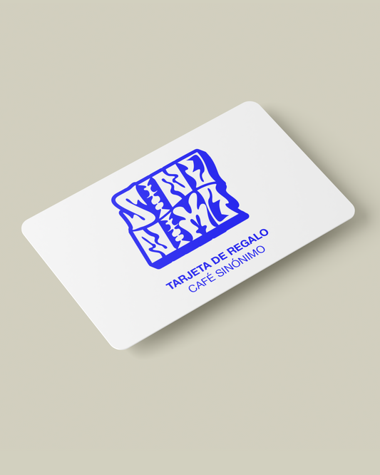 Gift Card by Café Sinónimo