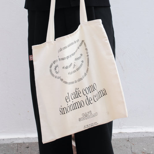 "Sinónimo de Calma" Tote Bag